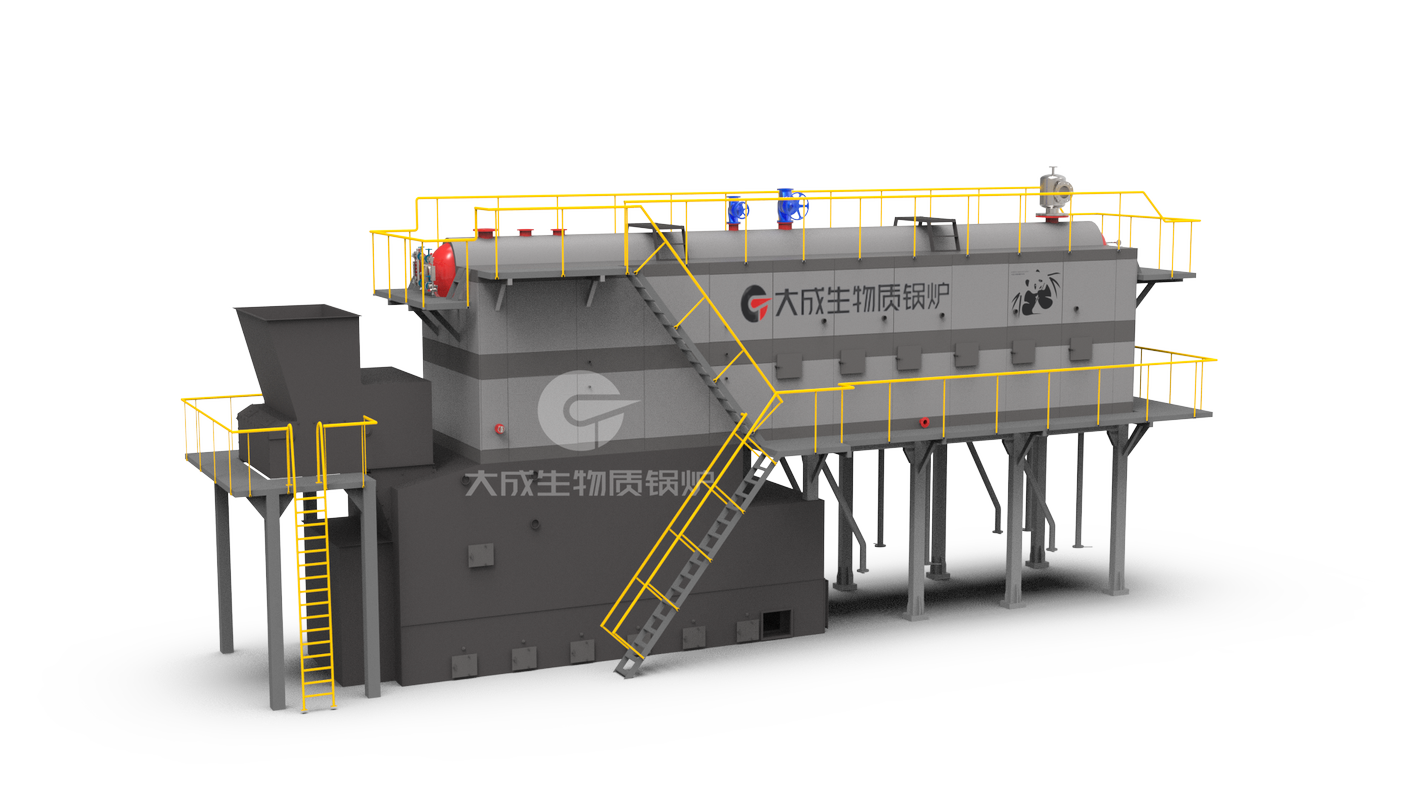 生物质树皮菌渣热水锅炉